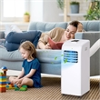 Pemberly Row 8000 BTU Air Conditioner & Dehumidifier Remote W/ Window Kit White