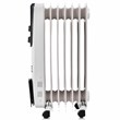 Pemberly Row 1500W Electric Oil Filled Radiator Space Heater Thermostat Room