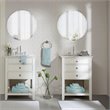 Pemberly Row Contemporary 8-Piece Cotton Towel Set in Light Blue