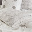 Pemberly Row 6-Piece Farmhouse Embroidered Cotton Comforter Set in Ivory