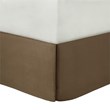 Pemberly Row Contemporary 24-Piece Polyester Comforter Set in Brown