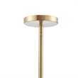 Pemberly Row Transitional Metal and Shells Capiz Chandelier in Gold/White