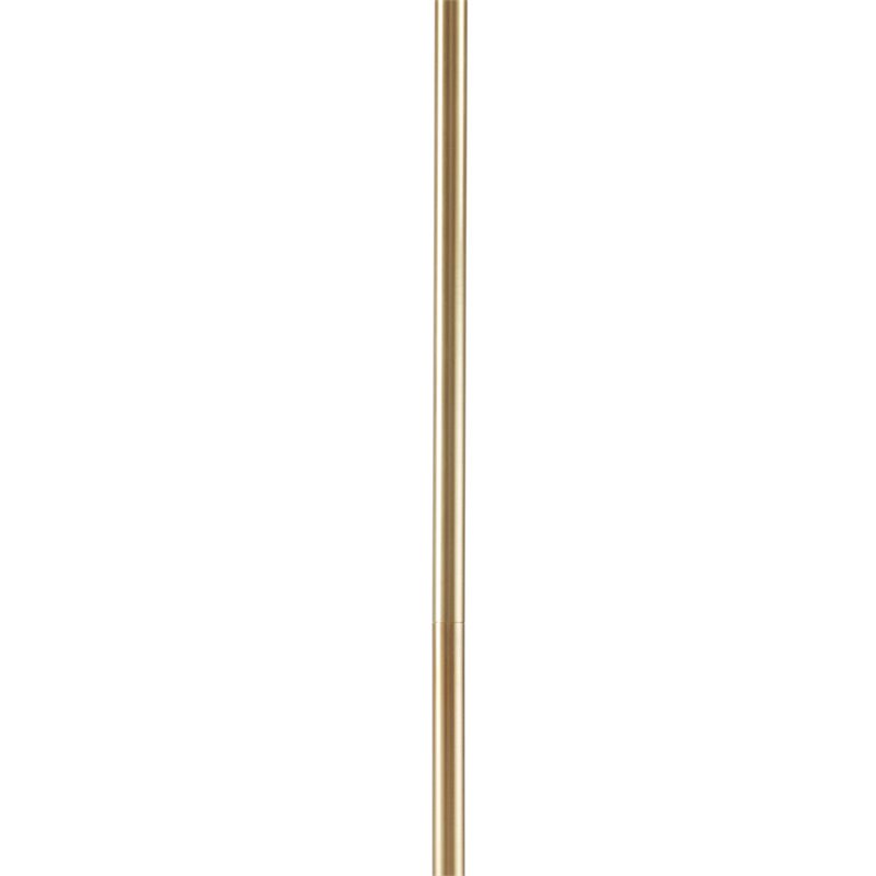 Pemberly Row Transitional Metal and Shells Capiz Chandelier in Gold/White
