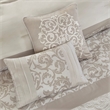 Pemberly Row 8-Piece Fabric Comforter Set with Quilting in Gray