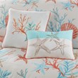 Pemberly Row 7-piece Cotton Comforter Set in Coral Pink