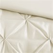 Pemberly Row 7-Piece Polyester Polyoni Set with Pleats in Ivory