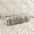 Pemberly Row 7-Piece Polyester Polyoni Set with Pleats in Ivory