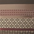 Pemberly Row 7-Piece Polyester Jacquard Comforter Set in Red