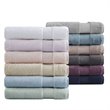 Pemberly Row Contemporary 100 Percent Turkish Cotton Towel in Purple