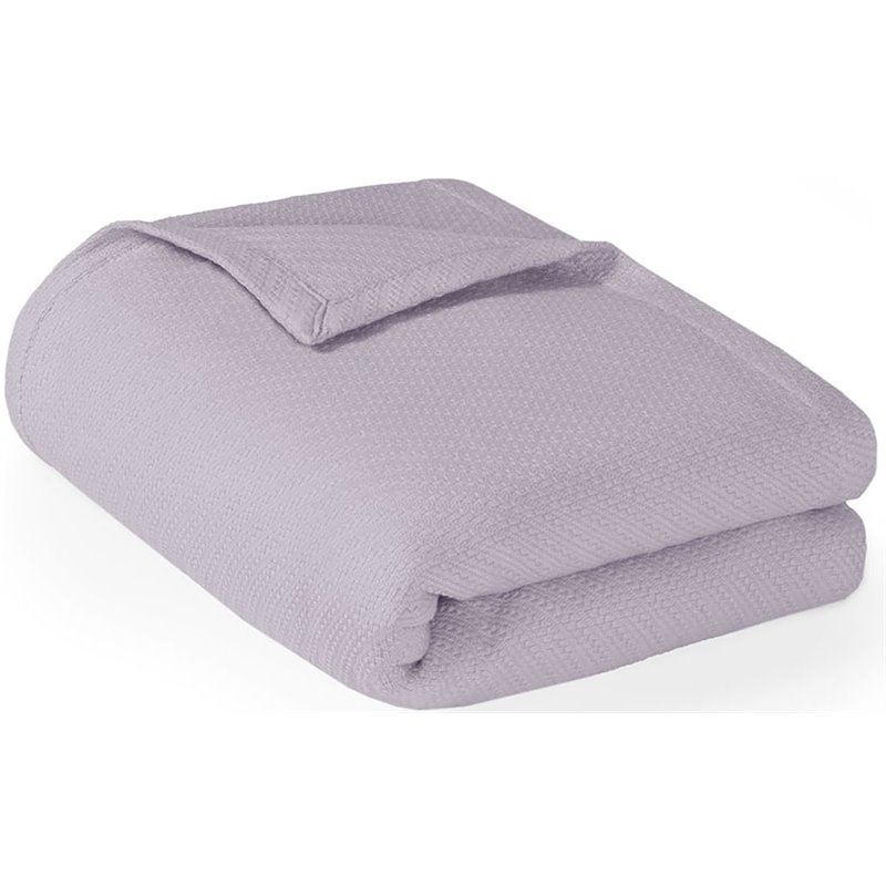 Pemberly Row 100 Percent Cotton Blanket with 1