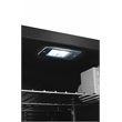 Pemberly Row Contemporary Can/Beverage Refrigerator in Black