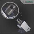 Pemberly Row Contemporary Single Bottle Chiller in Stainless Steel