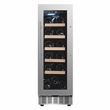 Pemberly Row 18 bottle Built-in/Freestanding Wine Ref with 7 color LED Lights