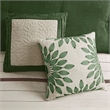Pemberly Row Modern / Contemporary 7 Piece Comforter Set in Green