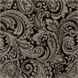 Pemberly Row Modern / Contemporary Jacquard Window Valance in Black