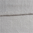 Pemberly Row Microlight Plush Oversized Blanket in Gray King