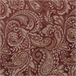 Pemberly Row Contemporary Jacquard Window Valance in Burgundy 50 X 18