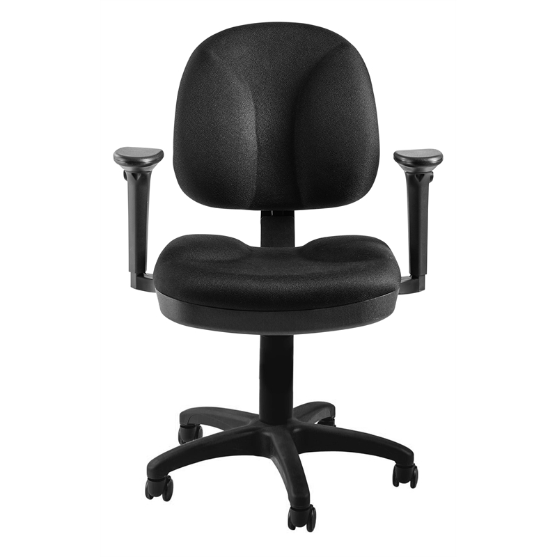 Pemberly Row Contemporary Comfort Task Chair with Arms 18
