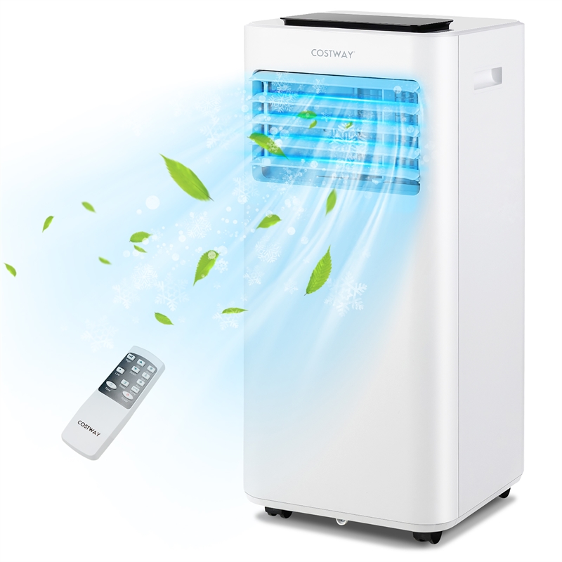 Pemberly Row 6000BTU (10000 BTU ASHRAE) Portable Air Conditioner 3-in-1 AC Unit