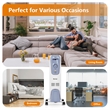 Pemberly Row 1500W Electric Oil Filled Radiator Space Heater in White