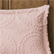 Pemberly Row 3-Piece Fabric Full/Queen Comforter Mini Set in Blush