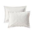 Pemberly Row 3-Piece Fabric Full/Queen Comforter Mini Set in Ivory