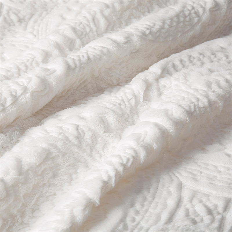 Pemberly Row 3-Piece Fabric Full/Queen Comforter Mini Set in Ivory