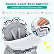 Pemberly Row 8 in 1 Baby High Chair Convertible Dining Booster Seat Strip