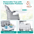 Pemberly Row 8 in 1 Baby High Chair Convertible Dining Booster Seat Strip