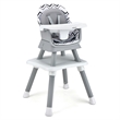Pemberly Row 8 in 1 Baby High Chair Convertible Dining Booster Seat Strip