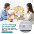 Pemberly Row 8 in 1 Baby High Chair Convertible Dining Booster Seat Yellow