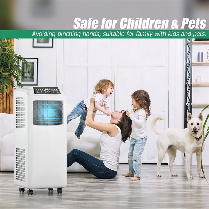 Pemberly Row 5500 BTU Portable Air Conditioner 9000 BTU ASHRAE White