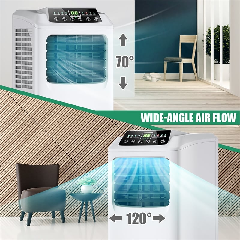 Pemberly Row 5500 BTU Portable Air Conditioner 9000 BTU ASHRAE White