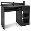 Pemberly Row 22 inch Wide Computer Desk Writing Study Laptop Table Black