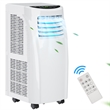 Pemberly Row Portable Air Conditioner 5500 BTU Dehumidifier White