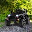 Pemberly Row 12V Kids Ride On Truck Car Electric Vehicle Remote Black