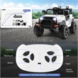 Pemberly Row 12V Kids Ride On Truck Car Electric Vehicle Remote White