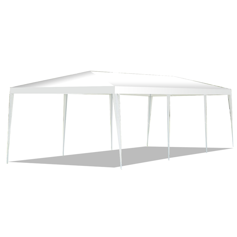 Pemberly Row 10FT x 30FT Outdoor Wedding Party Event Tent Gazebo Canopy White