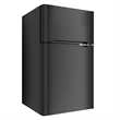 Pemberly Row Refrigerator Small Freezer Cooler Fridge Compact 3.2 cu ft. Unit
