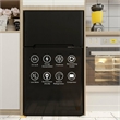 Pemberly Row Refrigerator Small Freezer Cooler Fridge Compact 3.2 cu ft. Unit