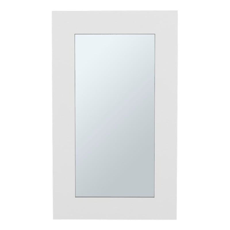 Pemberly Row Contemporary Medicine Cabinet Engineered Wood White
