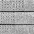 Pemberly Row 6-Piece Modern 100 Percent Cotton Towel Set in Gray