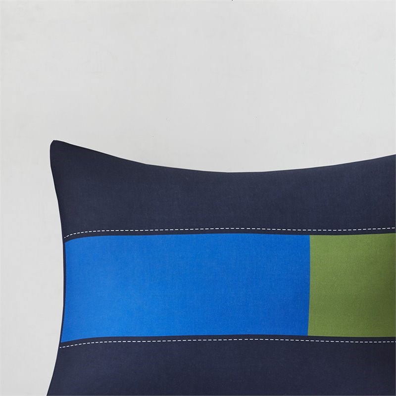 Pemberly Row 5-piece Cotton Printed Comforter Set in Multi-Color