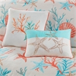 Pemberly Row 7-piece Cotton Sateen Comforter Set - Coral Pink