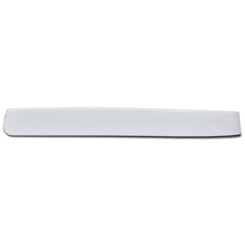 Pemberly Row Square Soft-Close Toilet Seat With Quick-Release in White