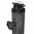 Pemberly Row Standard Cast Iron Umbrella Stand in Black/Green