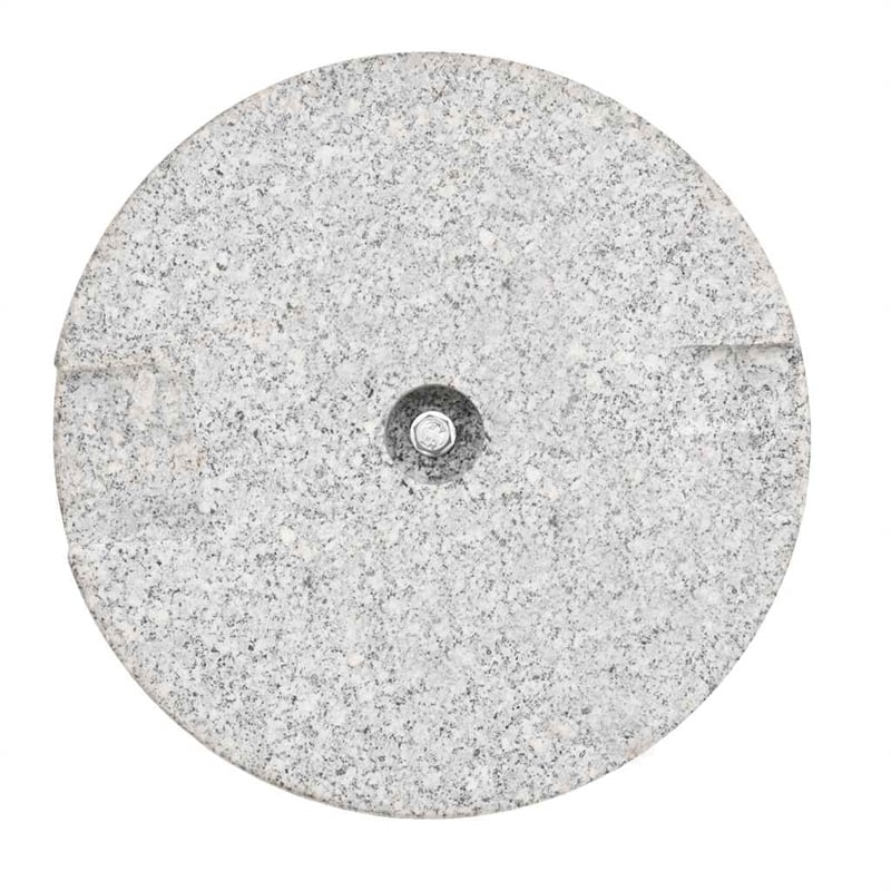 Pemberly Row Medium Heavy Weight Endurance Granite Parasol Base in Grey