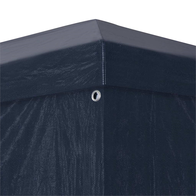 Pemberly Row Large Polyethylene Water-Resistant Party Tent in Blue