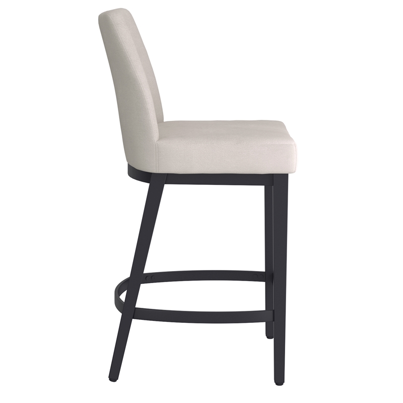 Pemberly Row Modern Fabric and Metal 26