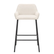 Pemberly Row Modern Fabric and Metal 26